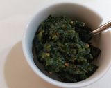 茹で大根のふきの葉味噌和え作り方4写真