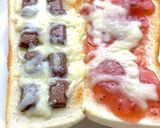 ジャムチョコピザトースト★おやつトースト作り方7写真