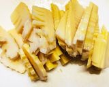 タケノコの水煮で作る簡単メンマ作り方1写真