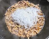 麻婆春雨丼作り方4写真