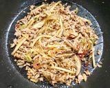 麻婆春雨丼作り方5写真