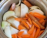 新玉ねぎと春キャベツのコンソメ煮作り方4写真