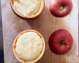 まるごとりんごチーズケーキ作り方4写真