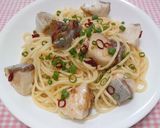 簡単☆お手軽ブリのオイルパスタ♩作り方9写真