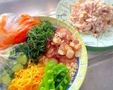 こどもの日❤鯵で華やかちらし寿司。ஐஃ作り方2写真