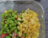 コーンと豆のコロコロサラダ作り方3写真