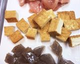 電気圧力鍋で作るチキンあつ揚げ大根の煮物作り方1写真