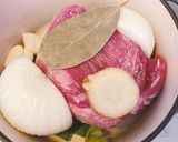 ふわふわ！茹でタン（牛タンの塩茹で）作り方3写真