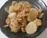 鶏ももとかぶのさっぱり炒め作り方4写真