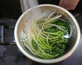 根三つ葉をおいしく　わさび醤油で！作り方3写真