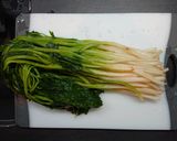 根三つ葉をおいしく　わさび醤油で！作り方4写真
