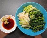 根三つ葉をおいしく　わさび醤油で！作り方6写真