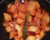 豚バラブロックと大根の煮物作り方5写真