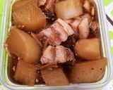 豚バラブロックと大根の煮物作り方6写真