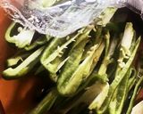 豚ひき肉の青椒肉絲作り方1写真
