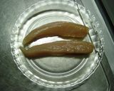 ささみとキュウリの梅のり巻き♪作り方1写真
