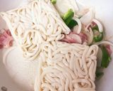 うどんナポリタン作り方4写真