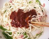 うどんナポリタン作り方5写真