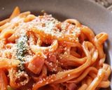 うどんナポリタン作り方6写真