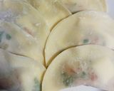 チーズ入り揚げ餃子作り方3写真