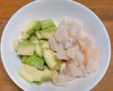 腸活♡ホタテとアボカドのカルパッチョ作り方1写真