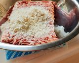 おろ紫蘇ハンバーグ作り方1写真