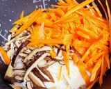 初モノたけのこでシャキシャキたけのこご飯作り方3写真