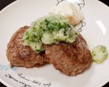 おろ紫蘇ハンバーグ作り方6写真