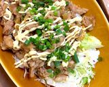 お肉柔らか豚丼★豚こま肉メイン簡単ランチ作り方34写真