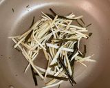 #便通改善 大根の皮と昆布のきんぴら作り方3写真