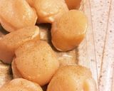 ホタテフライ　貝柱がプリプリ甘旨〜作り方1写真