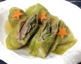 材料３つ！スライス肉で和風ロールキャベツ作り方4写真