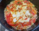 トマトと卵と豆腐スープ作り方9写真