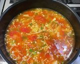 トマトと卵と豆腐スープ作り方10写真
