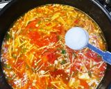トマトと卵と豆腐スープ作り方11写真