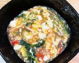 トマトと卵と豆腐スープ作り方15写真