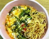 トマトと卵と豆腐スープ作り方16写真