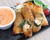ささみと大葉のチーズ春巻き作り方9写真