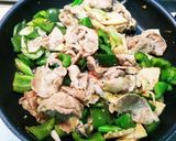 豚肉ねぎピーマン炒め作り方7写真