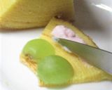 こどもの日　バウムクーヘンでマイケーキを作り方6写真
