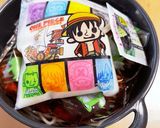セリアランチボックスでぶっかけとろろそば作り方5写真