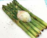 アスパラを温泉卵でとろーっとサラダ作り方9写真