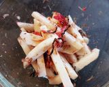 おうち居酒屋★長芋の塩昆布和え作り方2写真