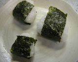 反則技！？　シンプル梅干おにぎり♬作り方3写真