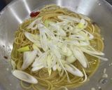 長葱たっぷり！簡単 本格ペペロンチーノ作り方4写真