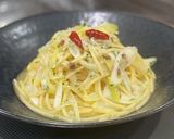 長葱たっぷり！簡単 本格ペペロンチーノ作り方7写真