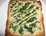 野菜不足解消☆意外に合う♪大根葉トースト作り方3写真
