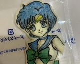 セーラーマーキュリー　キャラ弁オブアート作り方4写真