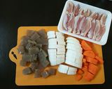 鶏野菜スープ(煮込み?)作り方1写真
