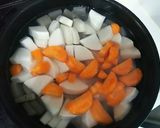鶏野菜スープ(煮込み?)作り方2写真